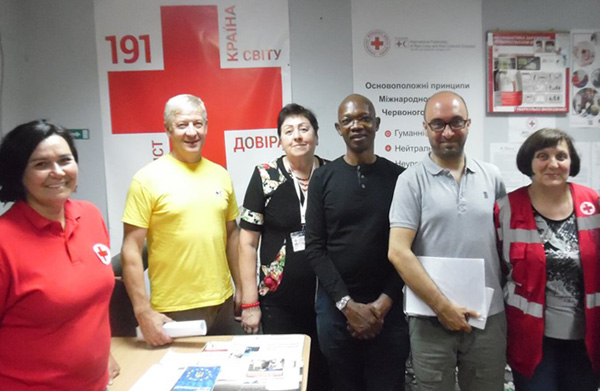 Зустрічі із представниками Міжнародної федерації Товариств Червоного Хреста і Червоного Півмісяця пройшли в доброзичливій атмосфері. Фото надав автор